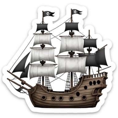 pirot ship  sticker
