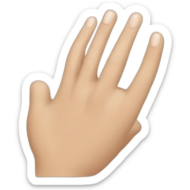 Michou that makes a finger of honor sticker