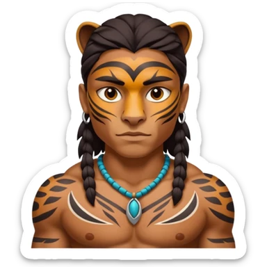 jaguar human sticker