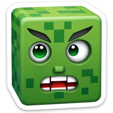 Creeper sticker
