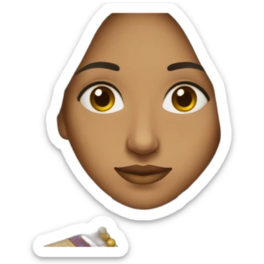 À marocan woman  sticker