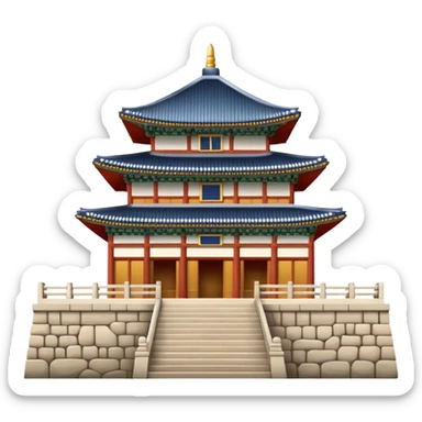South Korea 
Gyeongbokgung Palace castle sticker