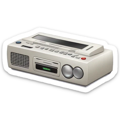 90s cd player sticker