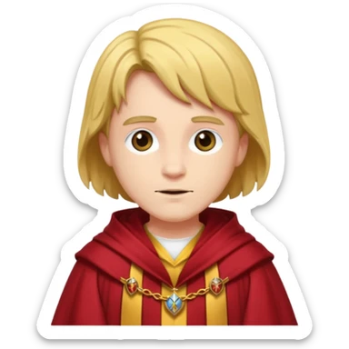Gryffindor wizard sticker