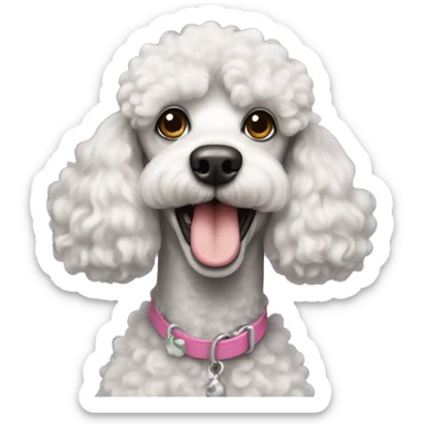 poodle  sticker