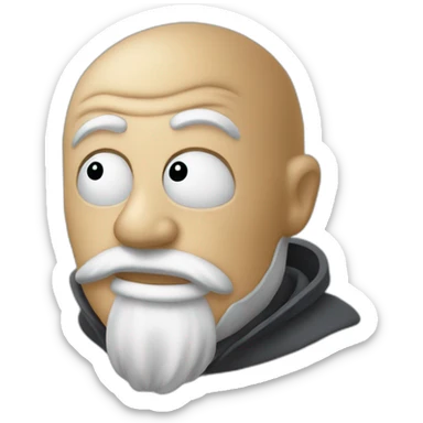 Fantôme qui dit bou sticker