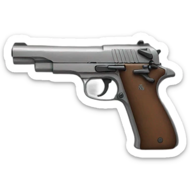 Gun sticker