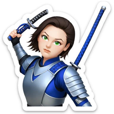 Steadfast Samurai sticker