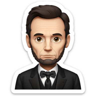 Abraham Lincoln sticker