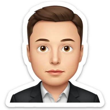 Elon musk sticker