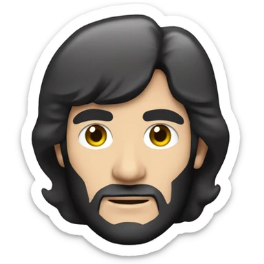 George Best cm camisa vermelha sticker