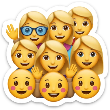 emoji de week-end sticker