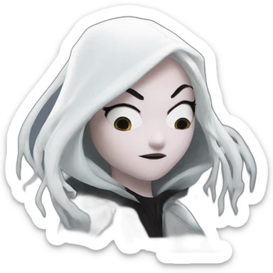 ghost spider spider Gwen spiderverse sticker