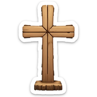 cancel Cross  sticker