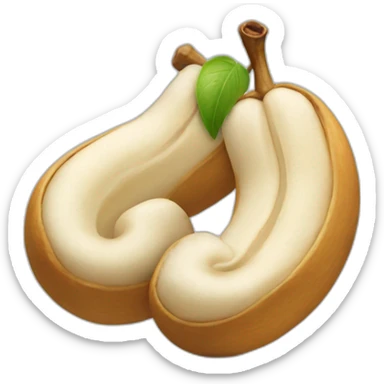 a pair of cashew sticker