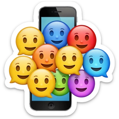 Emoji What's appa silenxe sticker