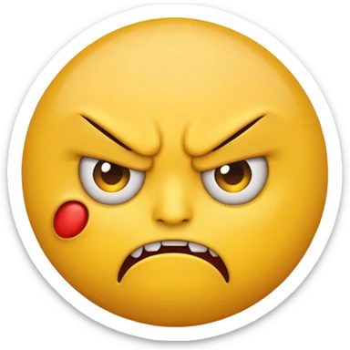 deadly look emoji sticker