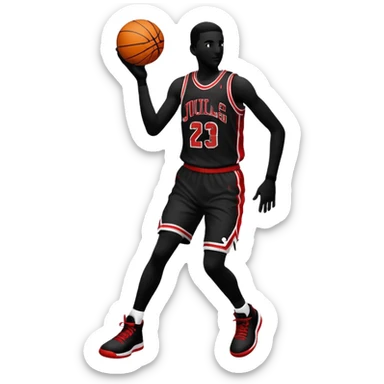 Logo jordan de Nike recuerda que es el jordan en el logo sticker