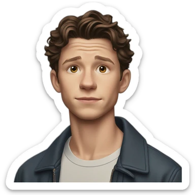 Realist Tom Holland sticker