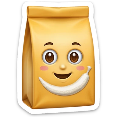 flour package sticker