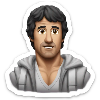 Rocky balboa sticker
