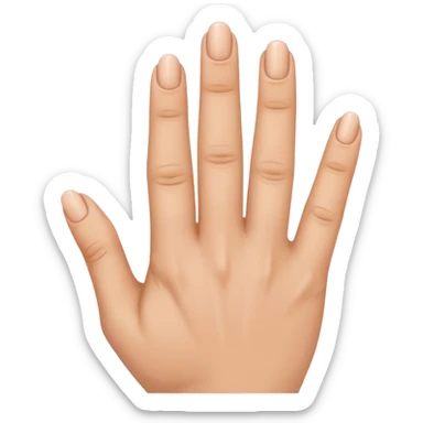 instead of middle make it the ring finger sticking up  sticker