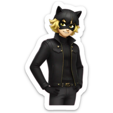 Miraculous chat noir sticker