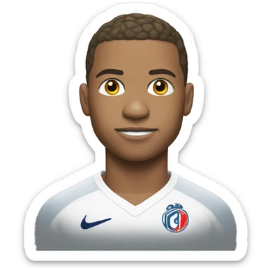 Mbappé sans pied sticker