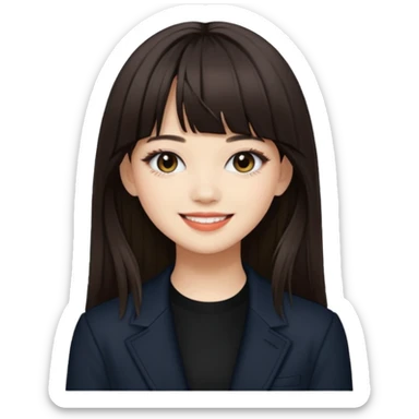 Lalisa emojisi sticker