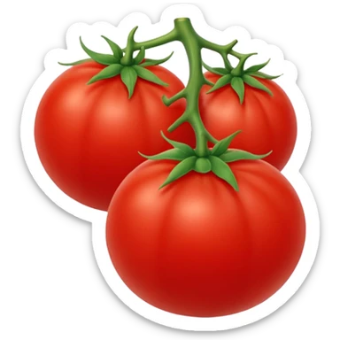 vine tomato sticker
