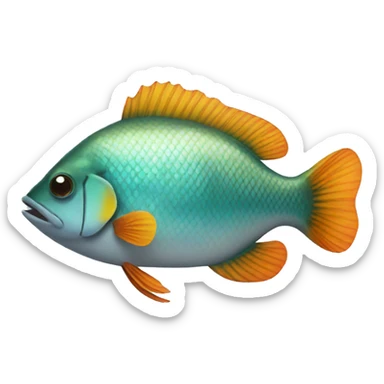 Fish sticker