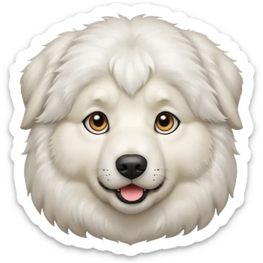 Great Pyrenees Emoji sticker