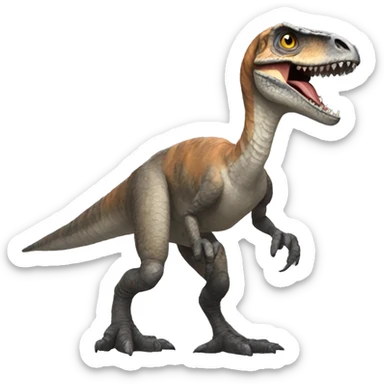 Velociraptor  sticker