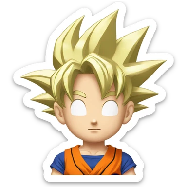 goku from dragon ball z sticker