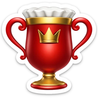 Coração que remeta a rainha de copas ou uma guilhotina com coração sticker