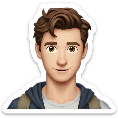 Tom holland Peter parker sticker