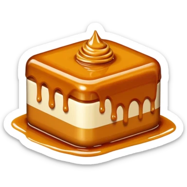 salted caramel sticker