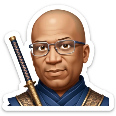 Vigilant Samurai sticker