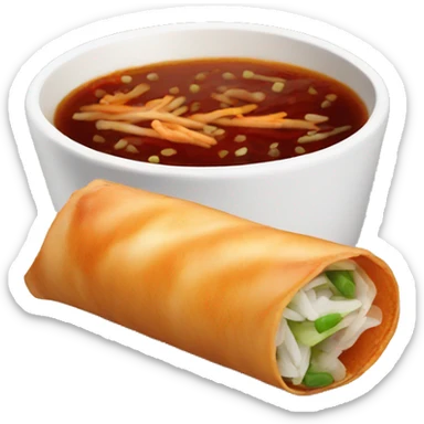 spring rolls  sticker