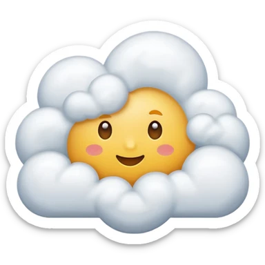 cloud sticker