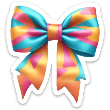 Cute bow  sticker