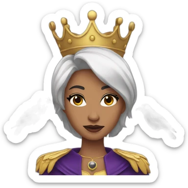 Queen Raven sticker