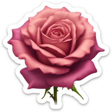 rose and thorne  sticker