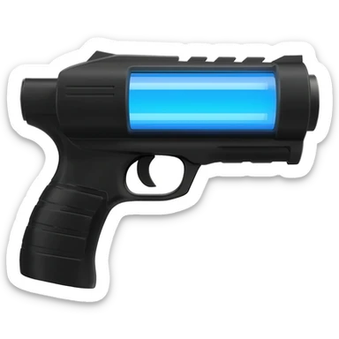 ray gun sticker