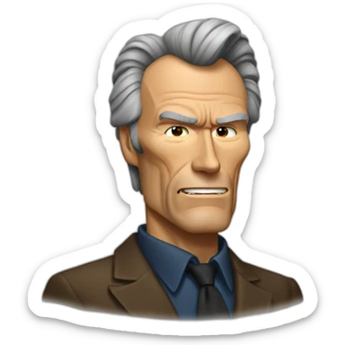 Clint Eastwood sticker
