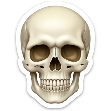 skeleton sticker