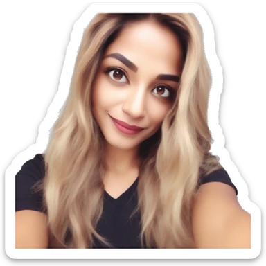 She: Mere offline janeko Baad tum kisse bate karte ho..?😒😏 sticker