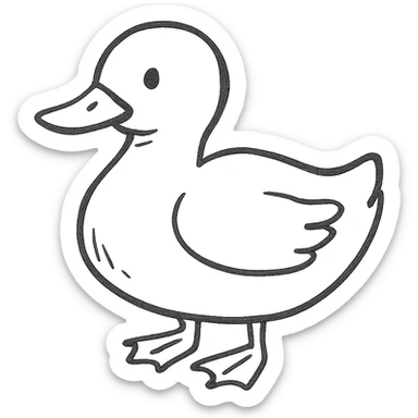 duck sticker