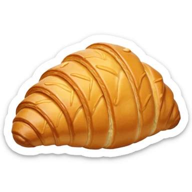 Coquette Croissant sticker