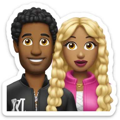Rod wave and Nicki Minaj  sticker